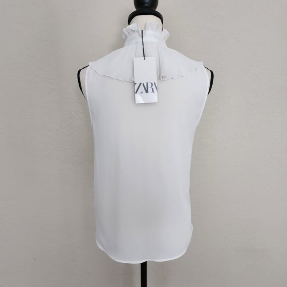 Zara Ruffled Top XS - Picture 4 of 5